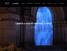 Tablet Screenshot of lumen.org.uk
