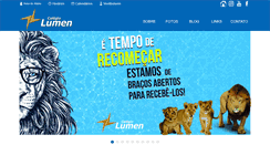 Desktop Screenshot of lumen.com.br