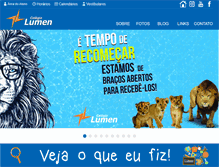 Tablet Screenshot of lumen.com.br