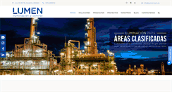 Desktop Screenshot of lumen.com.co