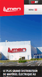 Mobile Screenshot of lumen.ca