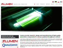 Tablet Screenshot of lumen.com.au